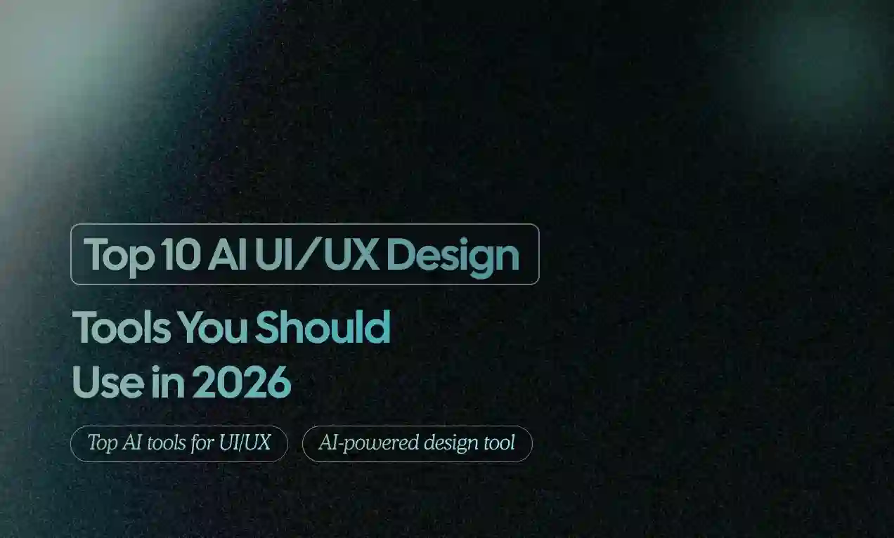 Top 10 AI UI/UX Design Tools