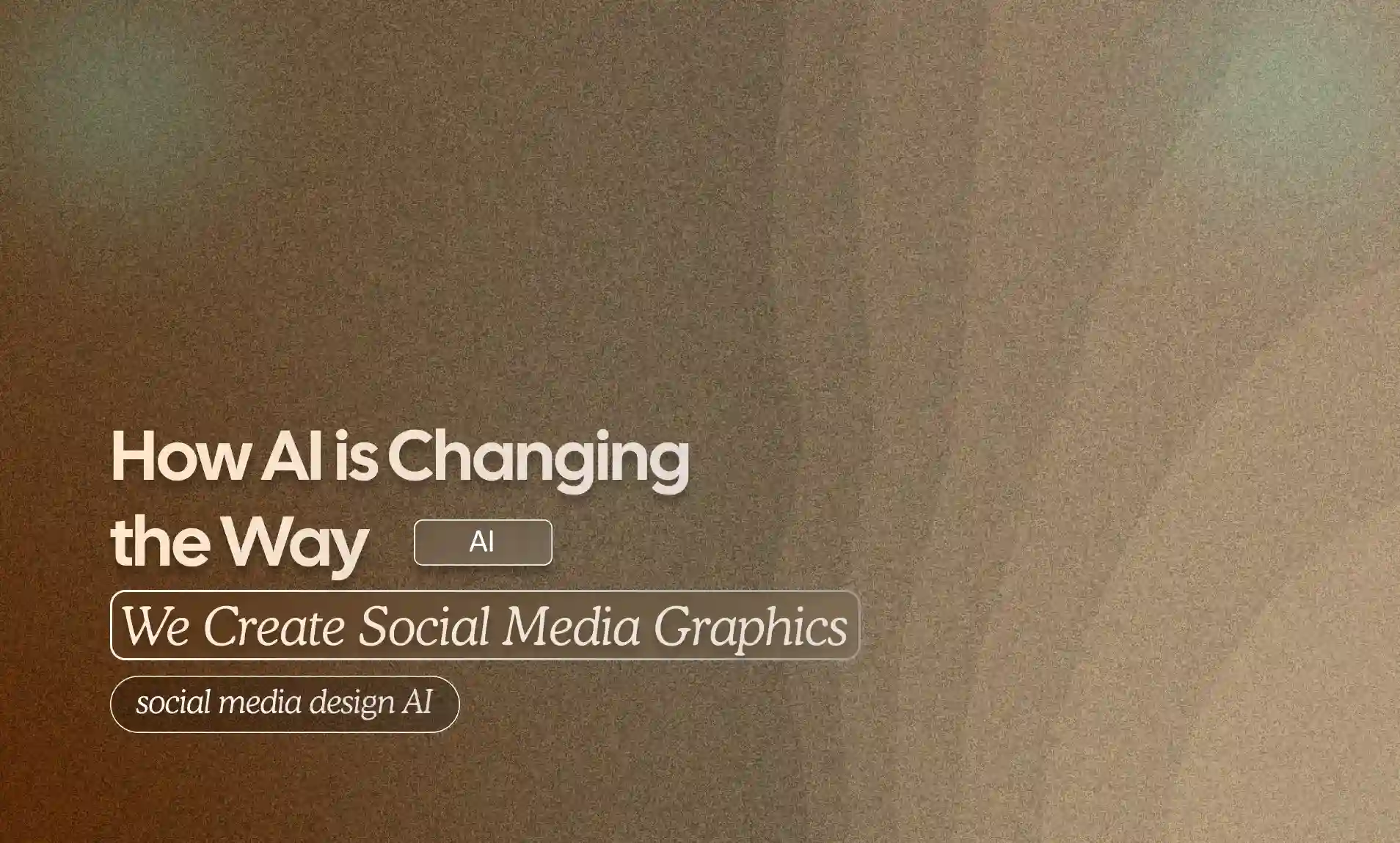 AI Is Changing the Way