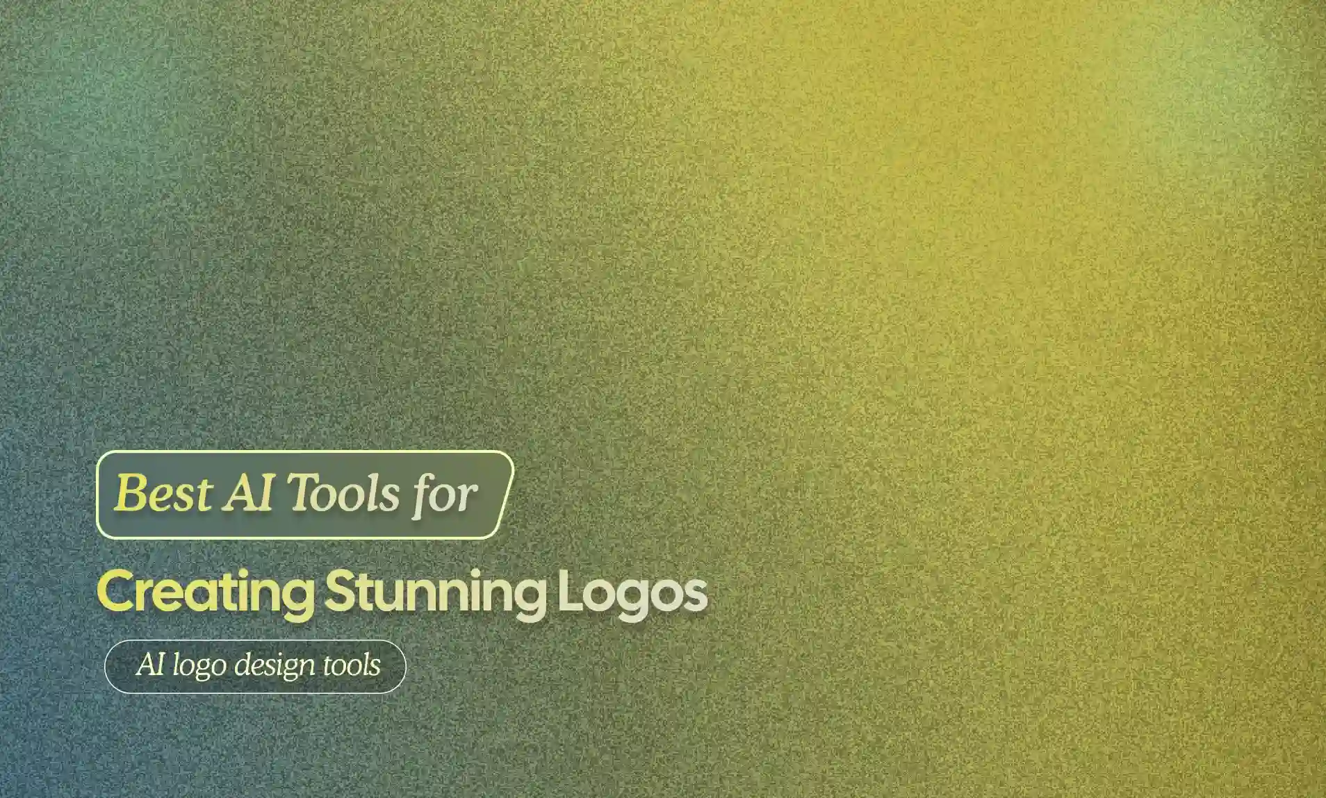 AI Tools for Creating Stunning Logos