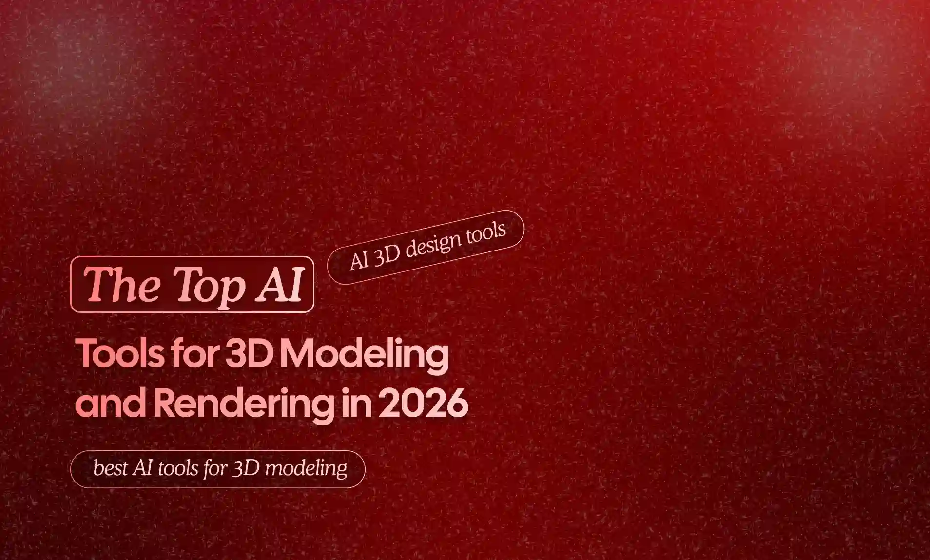 3D Modeling and Rendering