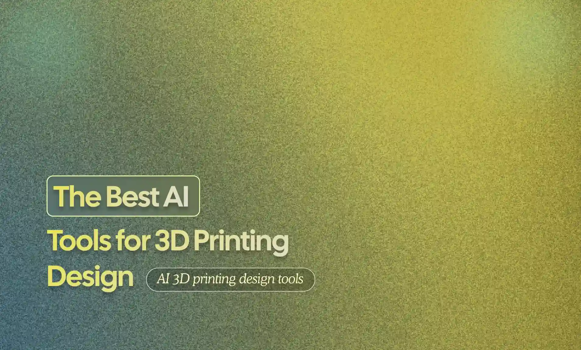 3D Printing Design