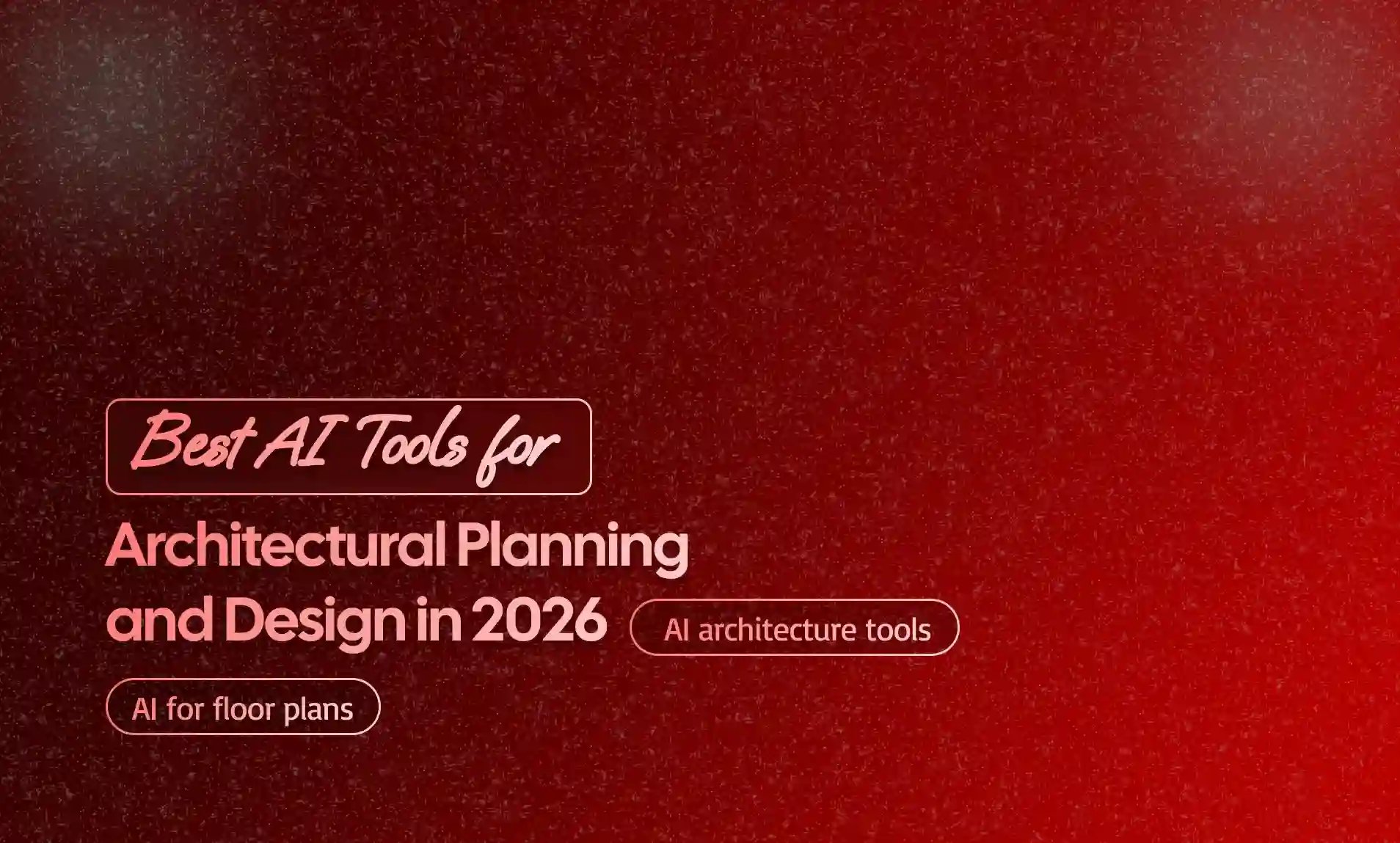 AI Tools for Architectural Planning and Design