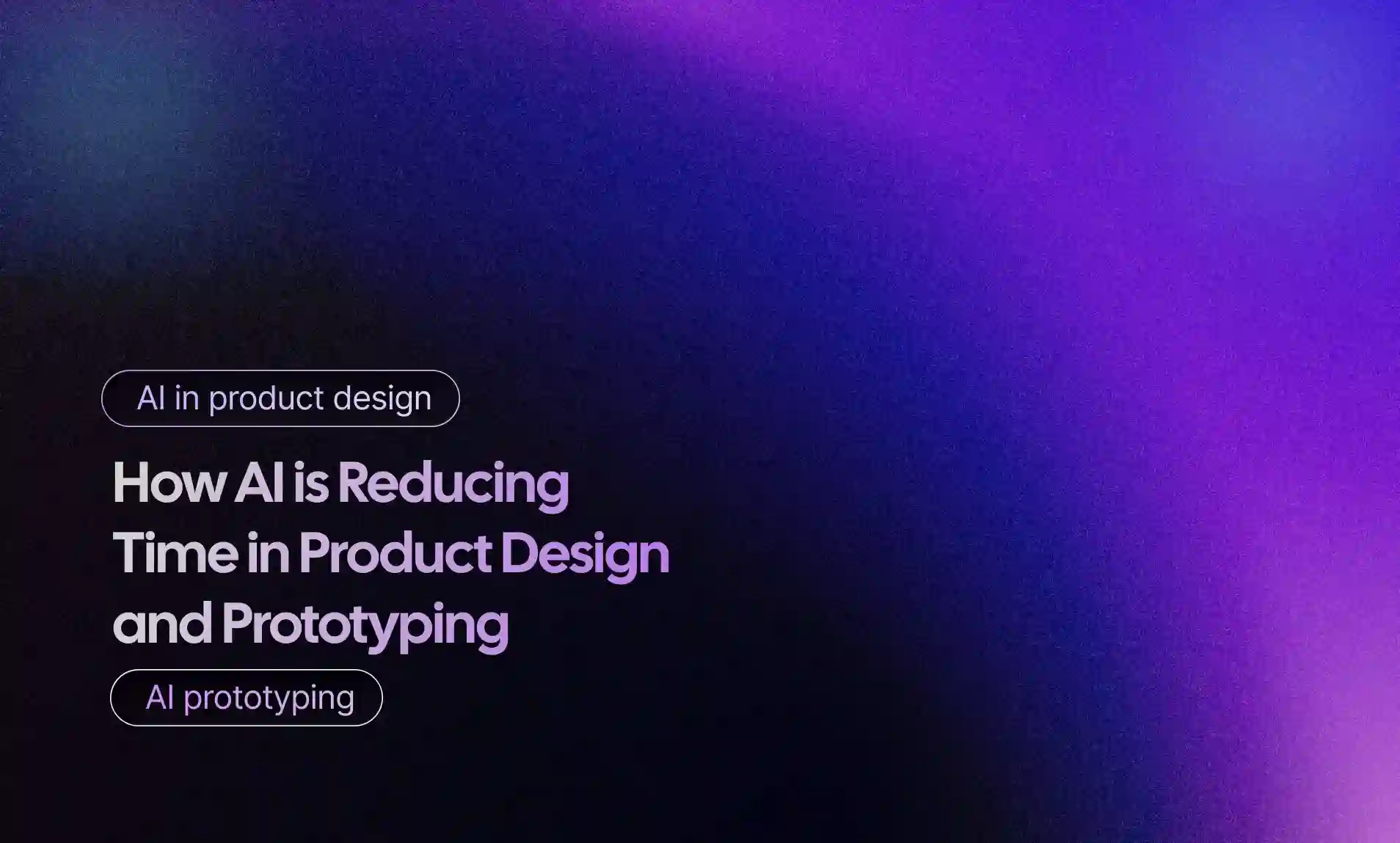 Product Design and Prototyping